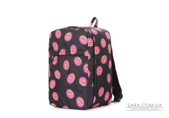 Рюкзак для ручної поклажі з донатами-Ryanair / Wizz Air / МАУ (hub-donuts)
