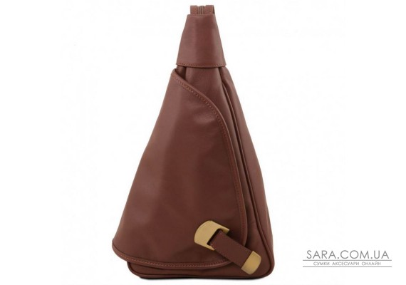 Шкіряний рюкзак на одне плече Tuscany Leather Hanoi TL140966