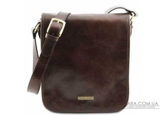 Чоловічий великий шкіряний месенджер Tuscany Leather Messenger TL141255