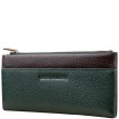 Кошелек женский кожаный SMITH&CANOVA FUL-26801-green-brn