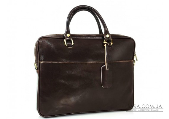 Чоловіча коричнева сумка для ноутбука Firenze Italy IF-S-0006C