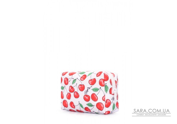 Текстильна косметичка POOLPARTY Beautybag з черешнями (beautybag-cherry)