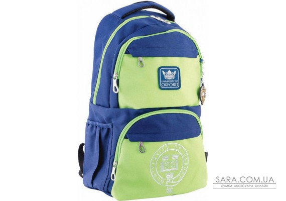 Рюкзак для підлітків YES  OX 233, синьо-зелений, 31*46*17