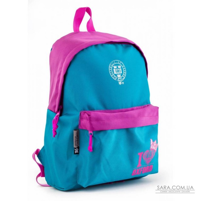 Рюкзак для підлітків YES OX-15 Teal, 42*29*11 Рюкзак для підлітків YES OX-15 Teal, 42*29*11
