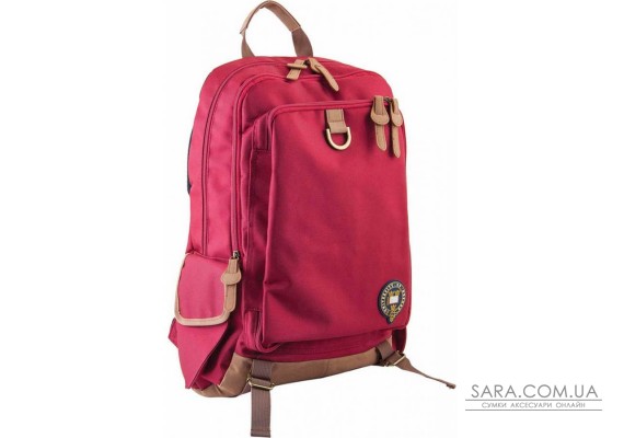 Рюкзак подростковый YES  OX 186, красный, 29.5*45.5*15.5