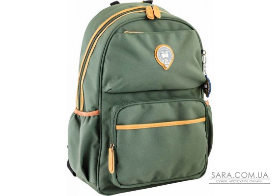 Рюкзак подростковый YES  OX 321, зеленый, 28.5*44.5*13