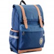 Рюкзак подростковый YES  OX 301, синий, 28*42*13