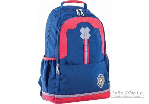 Рюкзак подростковый YES  OX 335, синий, 30*48*14.5