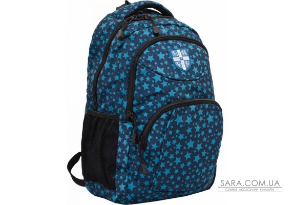 Рюкзак подростковый YES  CA011 "Cambridge", синий, 32.5*13*45.5см