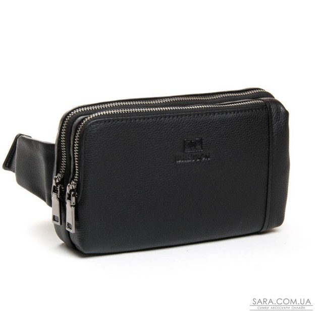 Сумка Чоловіча на пояс шкіра BRETTON 2001-3 black дешево. Сумка Чоловіча на пояс шкіра BRETTON 2001-3 black дешево.