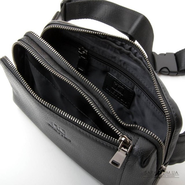 Сумка Чоловіча на пояс шкіра BRETTON 2001-3 black дешево. Сумка Чоловіча на пояс шкіра BRETTON 2001-3 black дешево.