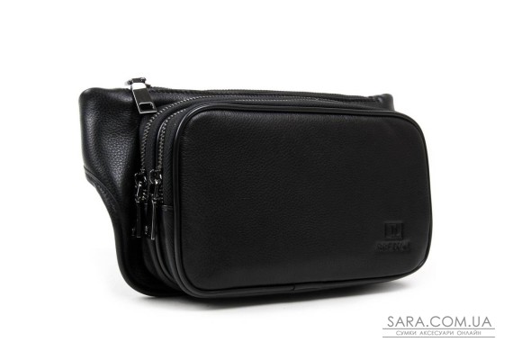 Сумка Чоловіча на пояс шкіра BRETTON 407-85 black