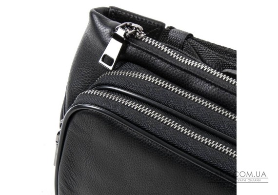 Сумка Чоловіча на пояс шкіра BRETTON 407-85 black