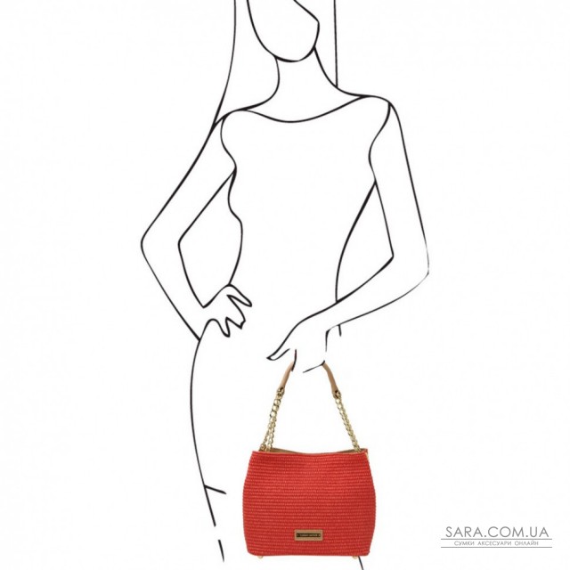 Жіноча шкіряна сумка-відро Tuscany Bucket Bag TL142208 Жіноча шкіряна сумка-відро Tuscany Bucket Bag TL142208