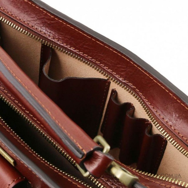 Кожаная сумка портфель Tuscany Tania TL141269 большая модель Кожаная сумка портфель Tuscany Tania TL141269 большая модель