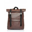 Рюкзак ролл Sambag унисекс RollTop Milton шоколадный