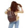 Жіночий рюкзак Sambag Loft LZN коричневий