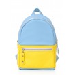 Жіночий рюкзак Sambag Dali BPSe блакитний з жовтим