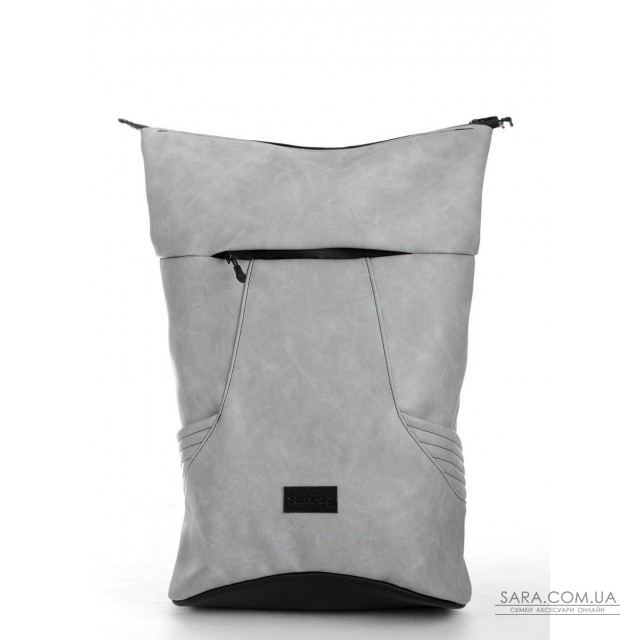 Чоловічий рюкзак ролл Sambag RollTop X світло-сірий нубук Чоловічий рюкзак ролл Sambag RollTop X світло-сірий нубук