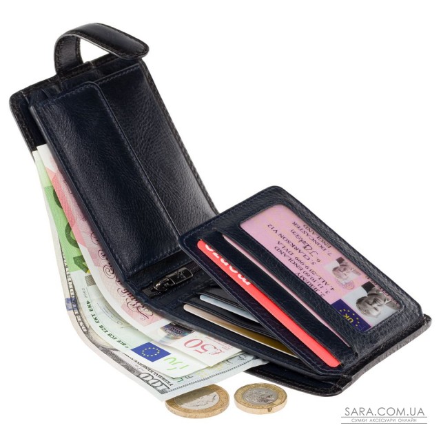 Гаманець чоловічий Visconti AT72 Henry (Burnish Blue) Гаманець чоловічий Visconti AT72 Henry (Burnish Blue)