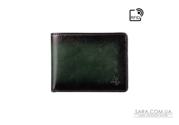 Гаманець чоловічий Visconti AT63 Roland c RFID (Burnish Green)
