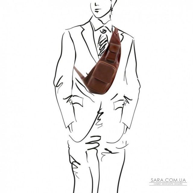 Кожаный рюкзак для досуга через плече Tuscany Leather TL141352 Кожаный рюкзак для досуга через плече Tuscany Leather TL141352