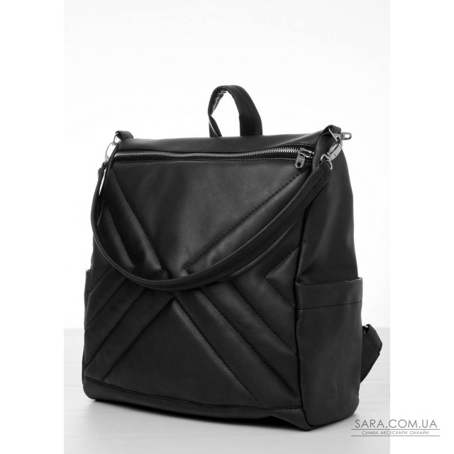 Жіночий рюкзак Sambag Trinity MSS темно-коричневий нубук Жіночий рюкзак Sambag Trinity MSS темно-коричневий нубук