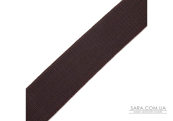 Текстильный ремень с коричневой пряжкой Vintage 20531 Коричневый