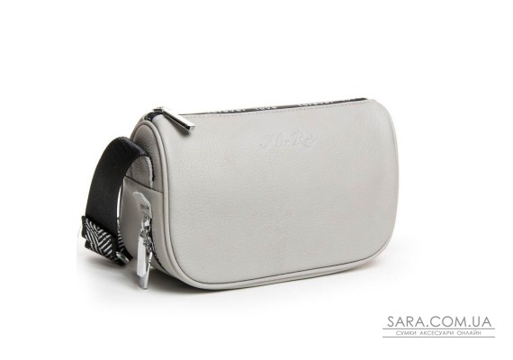 Сумка жіноча класична шкіра ALEX RAI 35-8786-9 light-grey Podium