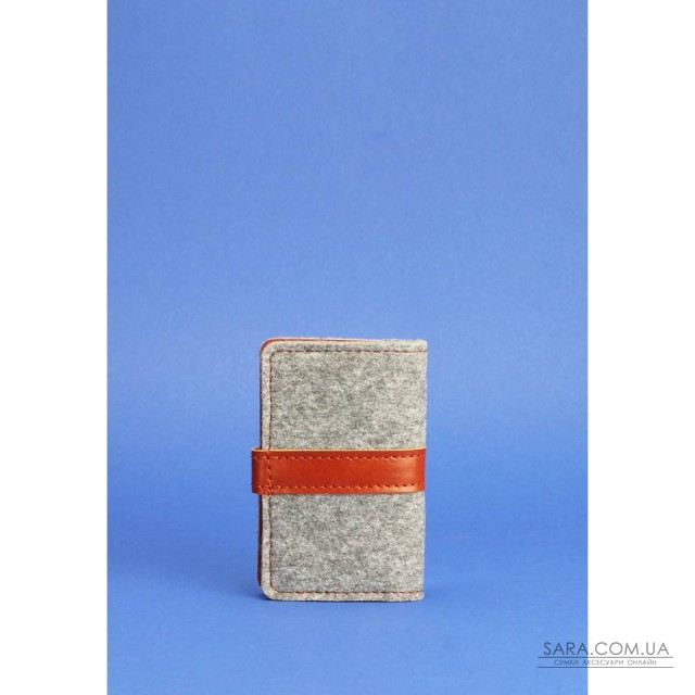 Купити Кард-кейс 6.1 фетр коньяк BlankNote. Україна Купити Кард-кейс 6.1 фетр коньяк BlankNote. Україна