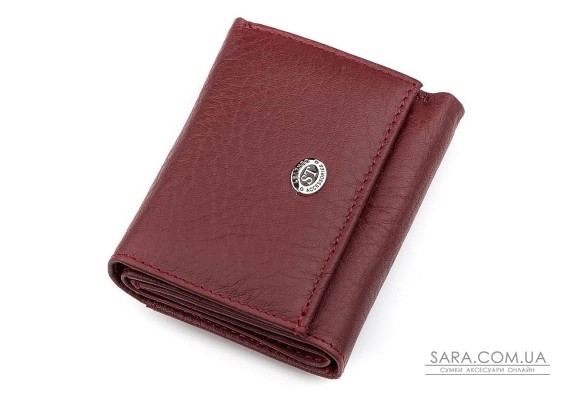 Кошелек ST Leather 18324 (ST440) кожа Бордовый