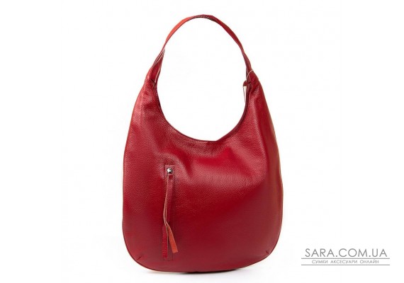 Сумка Женская Классическая кожа PODIUM P5 8638-9 wine-red Podium