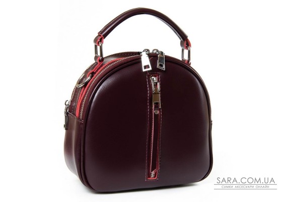 Сумка Жіноча Класична шкіра PODIUM P50 339 deep-wine-red