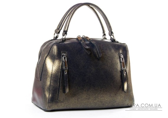 Сумка Жіноча Класична шкіра PODIUM P39 8763 w gold ash