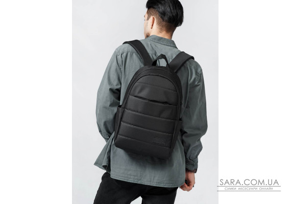 Чоловічий рюкзак Sambag Zard LRT чорний тканевий
