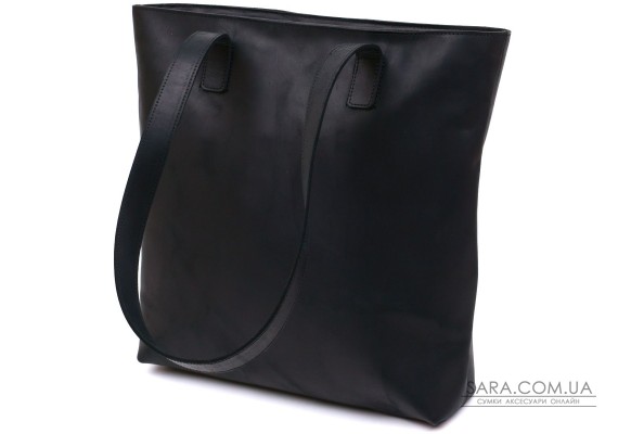 Вінтажна шкіряна сумка жіноча Shvigel 16347 Чорний