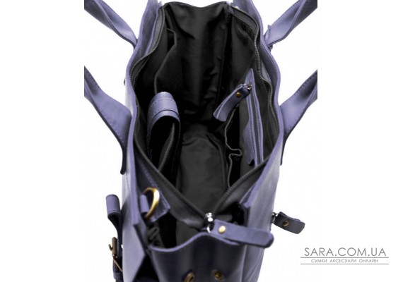 Чоловіча сумка для ноутубка та документів синя TARWA RK-7107-3md