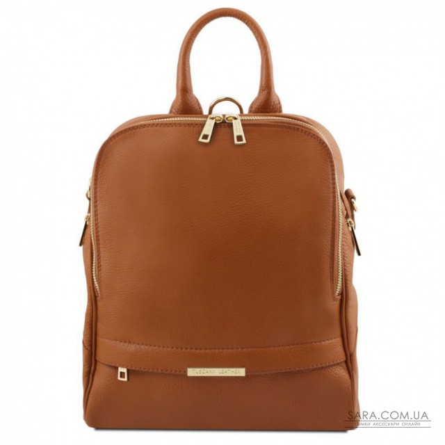 Жіночий рюкзак Шкіряний м'який (Італія) Tuscany TL141376 Жіночий рюкзак Шкіряний м'який (Італія) Tuscany TL141376