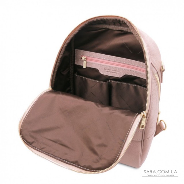 Жіночий рюкзак Шкіряний м'який (Італія) Tuscany TL141376 Жіночий рюкзак Шкіряний м'який (Італія) Tuscany TL141376