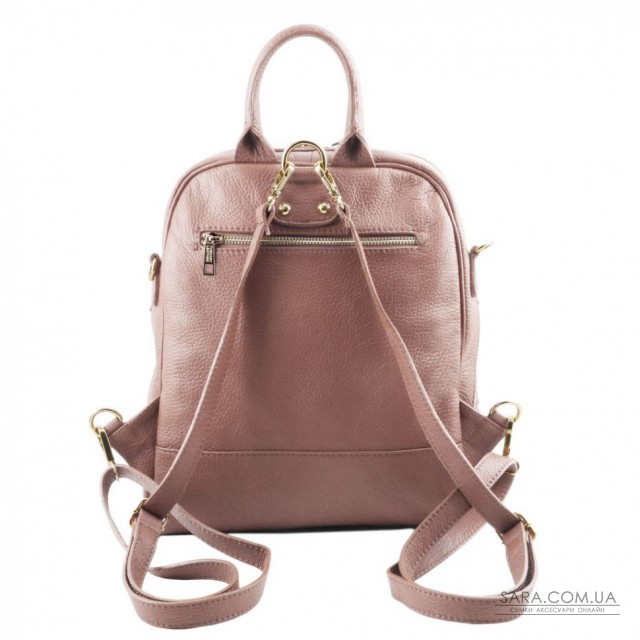 Жіночий рюкзак Шкіряний м'який (Італія) Tuscany TL141376 Жіночий рюкзак Шкіряний м'який (Італія) Tuscany TL141376