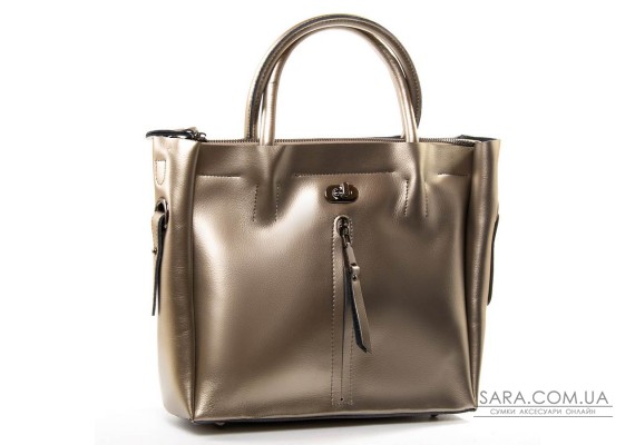 Сумка Жіноча Класична шкіра PODIUM P92 8696-3 silver Podium