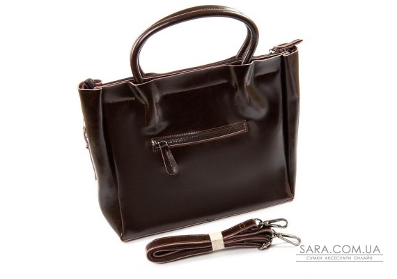 Сумка Жіноча Класична шкіра PODIUM P92 8696-3 coffee Podium