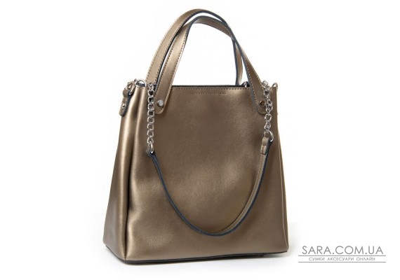 Сумка Жіноча Класична шкіра PODIUM P42 8784 silver-grey Podium