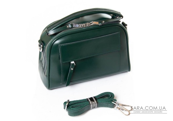 Сумка Жіноча Класична шкіра PODIUM P72 8545 green Podium