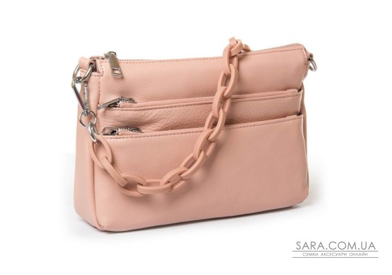 Сумка Жіноча Класична шкіра PODIUM P77 3011 pink Podium