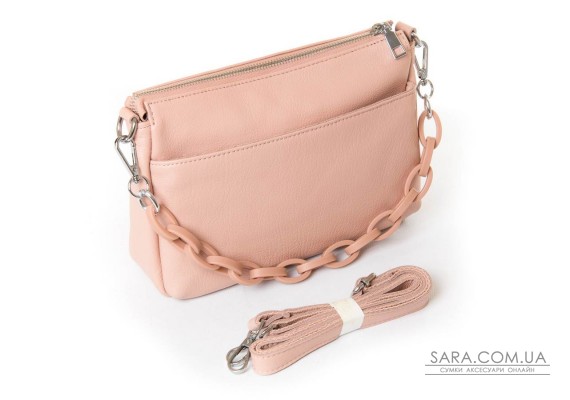 Сумка Жіноча Класична шкіра PODIUM P77 3011 pink Podium