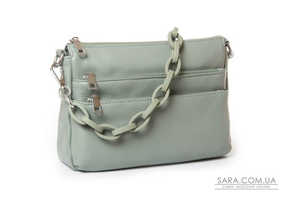 Сумка Жіноча Класична шкіра PODIUM P77 3011 light-green Podium