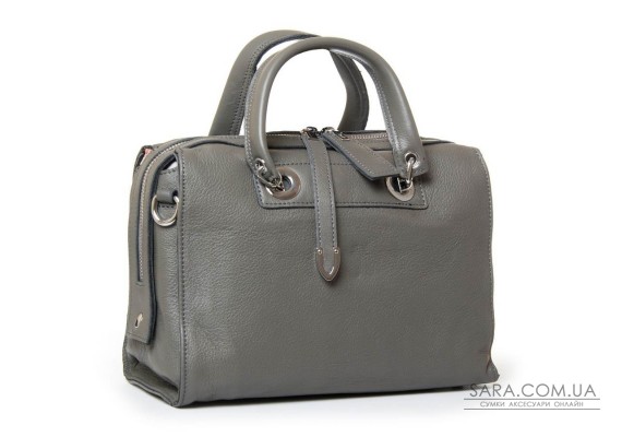 Сумка Жіноча Класична шкіра PODIUM P7 8757-9 gray Podium