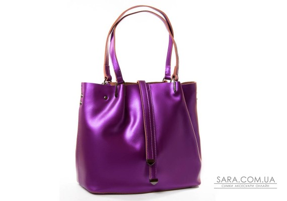 Сумка Женская Классическая кожа PODIUM P54 317 bright-deep-purple Podium