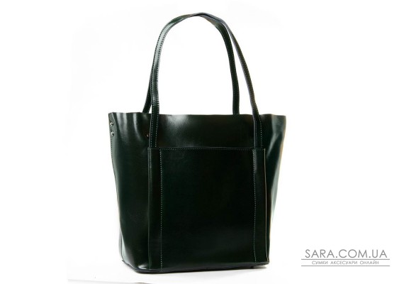 Сумка Жіноча Класична шкіра PODIUM P33 8601 green Podium